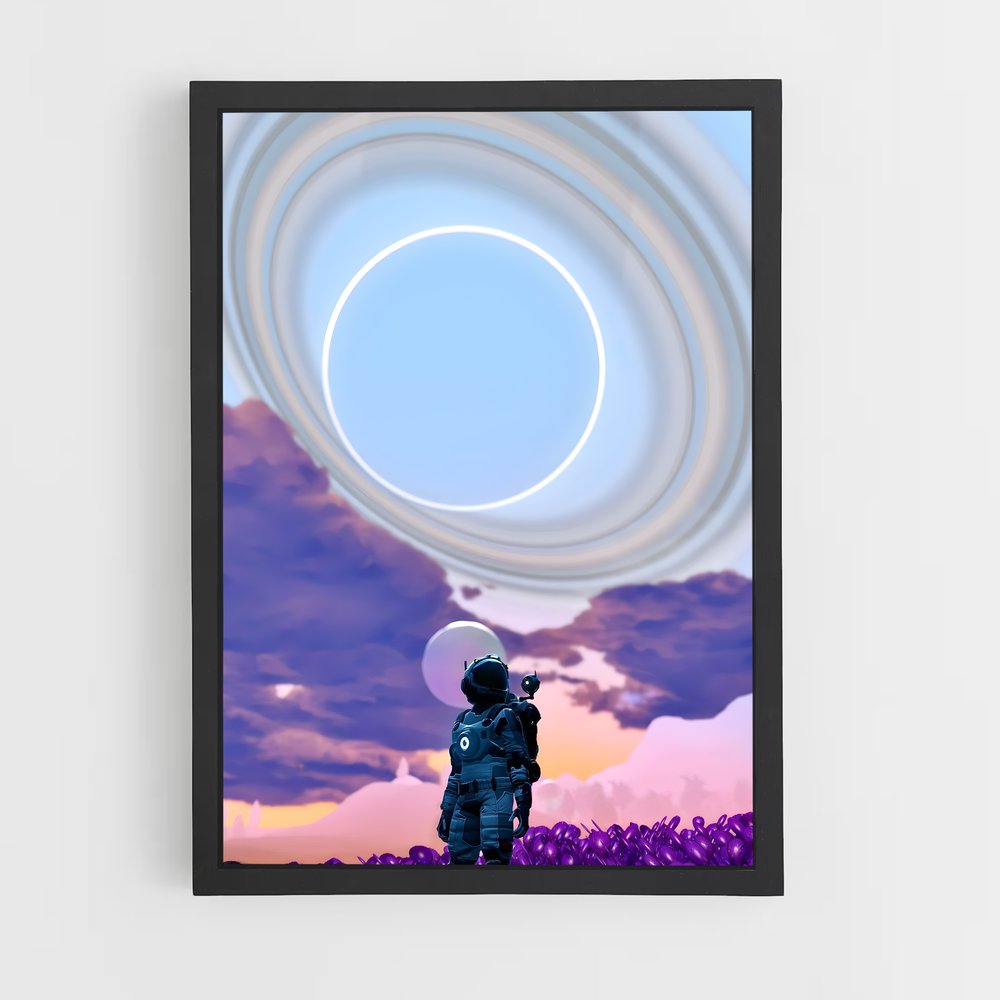 Poster Éveil dans les Fleurs – affiche No man sky (vue 2)